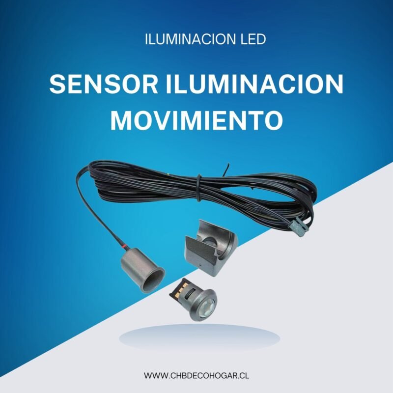 Sensor movimiento para iluminación