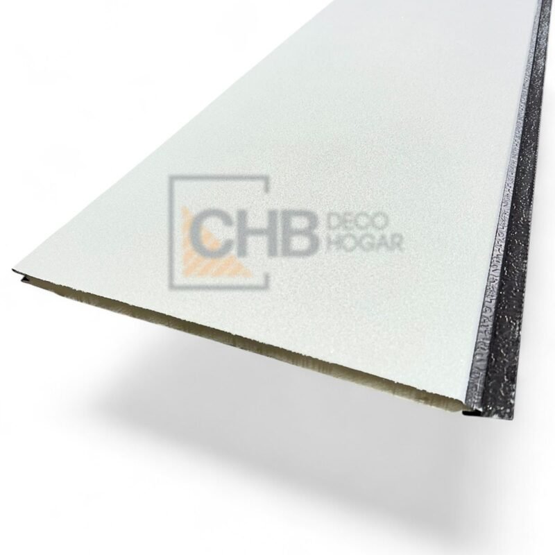 Metal siding blanco nieve granito